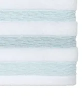 Avanti Coastal Terrazzo Embroidered Cotton Bath Towel, 27" x 50"