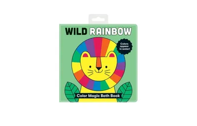 Wild Rainbow Color Magic Bath Book by Mudpuppy