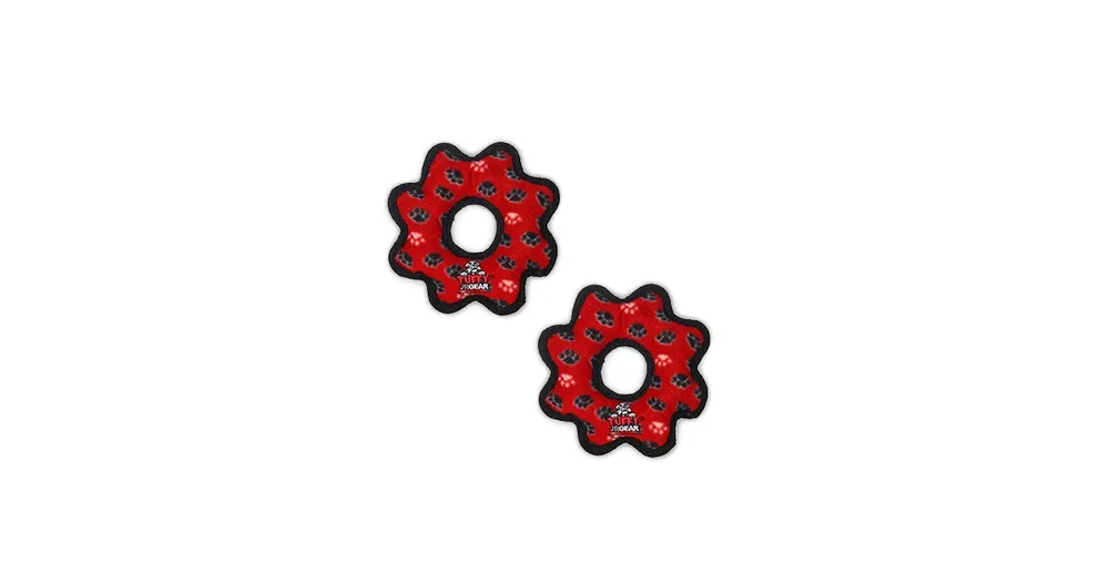 Tuffy Jr Gear Ring Red Paw