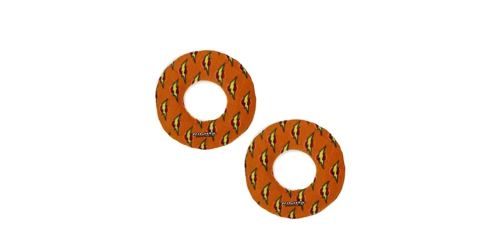 Mighty Ring Orange, 2-Pack Dog Toys