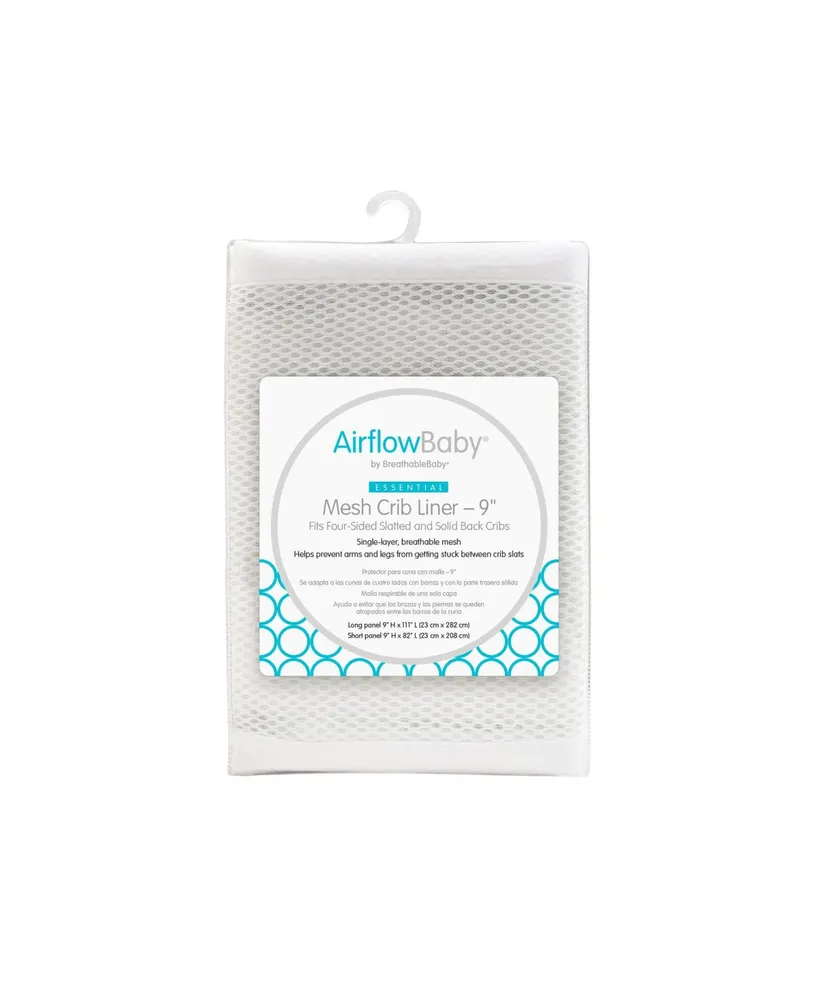BreathableBaby AirflowBaby Breathable Mesh Liner for Full-Size Cribs