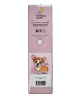 Crafting Spark Diamond Painting Kit Corgi CS2473 7.9 x 7.9 inches