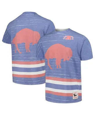 Men's Mitchell & Ness Royal Buffalo Bills Jumbotron 3.0 T-shirt
