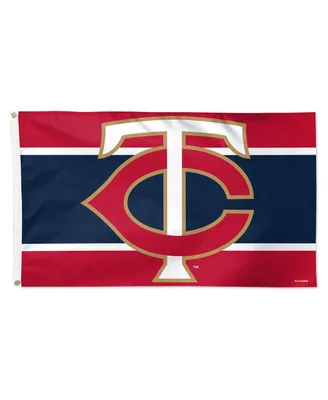 Wincraft Minnesota Twins 3' x 5' Horizontal Stripe Deluxe Single-Sided Flag