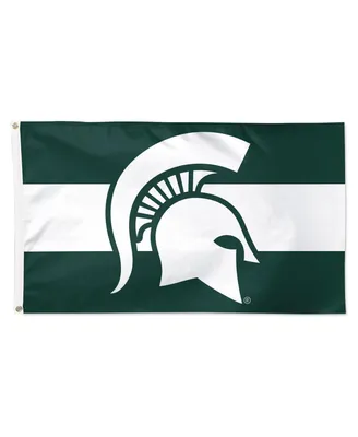 Wincraft Michigan State Spartans 3' x 5' Horizontal Stripe Deluxe Single-Sided Flag
