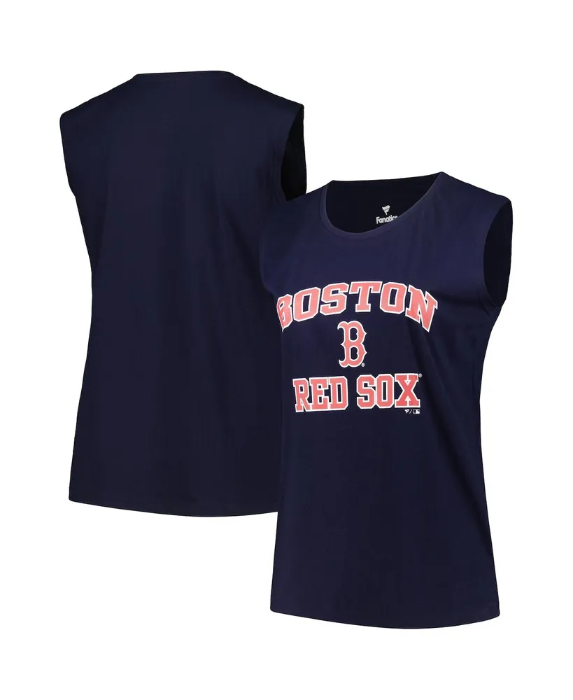 Women's Profile Navy Atlanta Braves Plus Size Tank Top