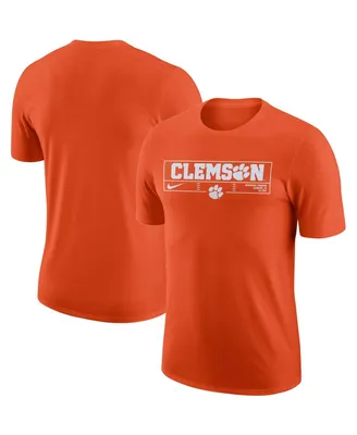 Men's Nike Orange Clemson Tigers Wordmark Stadium T-shirt
