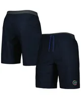 Men's Columbia Navy Florida Gators Twisted Creek Omni-Shield Shorts