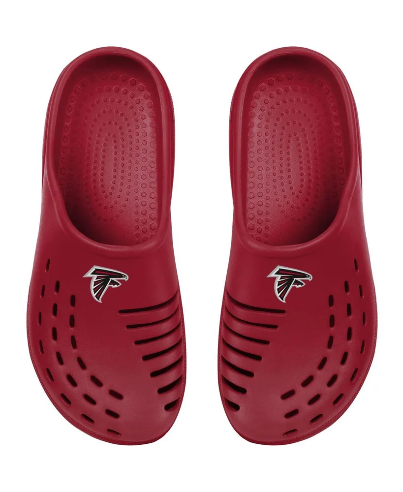 Youth Boys and Girls Foco Red Atlanta Falcons Sunny Day Clogs