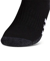 adidas Men's 3-pk. Cushioned Quarter Logo Socks