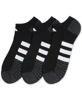 adidas Men's 3-pk. Cushioned No-Show Logo Socks