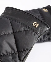 Cole Haan Women's Faux-Fur-Lined Quilted Puffer Gloves