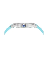 Porsamo Bleu Women's Guilia Stainless Steel and Silicone Strap Watch 1122CGUS