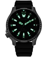 Citizen Men's Automatic Promaster Black Strap Watch 45mm