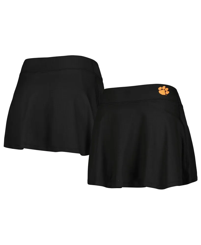 Women's ZooZatz Black Clemson Tigers Flowy Skort