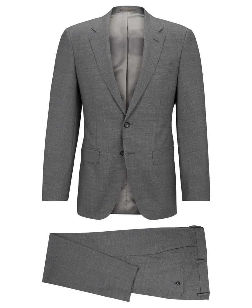 Boss by Hugo Boss Men's Slim-Fit Wool Serge Suit