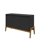 Manhattan Comfort Gales 48.5" Medium Density Fiberboard 4-Drawer Sideboard