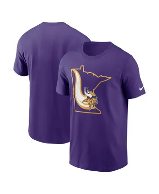 Men's Nike Purple Minnesota Vikings Local Essential T-shirt