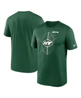 Men's Nike Green New York Jets Icon Legend Performance T-shirt