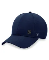 Women's Fanatics Deep Sea Blue Seattle Kraken Authentic Pro Road Structured Adjustable Hat