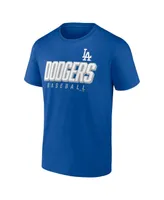 Men's Fanatics Royal, White Los Angeles Dodgers Player Pack T-shirt Combo Set