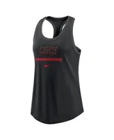 Women's Nike Black Cincinnati Reds 2023 City Connect Racerback Tank Top