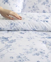 Laura Ashley Belinda Cotton Reversible Piece Comforter Set