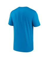 Men's Nike Blue Carolina Panthers Legend Logo Performance T-shirt