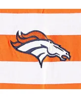 Men's Starter Orange, White Denver Broncos Halftime Long Sleeve T-shirt