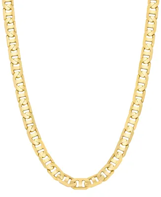 Men's Mariner Link 22" Necklace (6-1/2mm) in 14k Gold-plated Sterling Silver