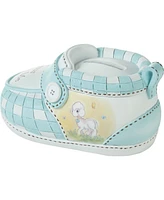 Precious Moments Jesus Loves Me Blue Bootie Ceramic Bank
