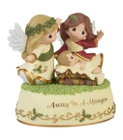 Precious Moments "Away in A Manger" Resin Musical