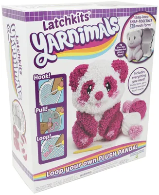 Playmonster LatchSets Yarnimals Panda Toy