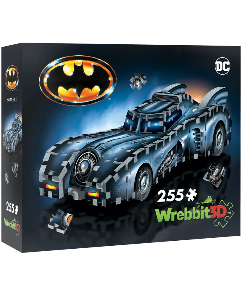 University Games Wrebbit Dc Batman Batmobile 3D Jigsaw Puzzle, 255 Pieces
