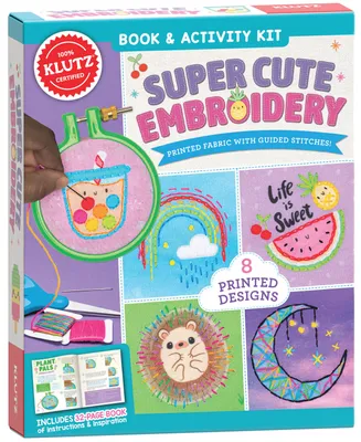 Klutz Super Cute Embroidery Set