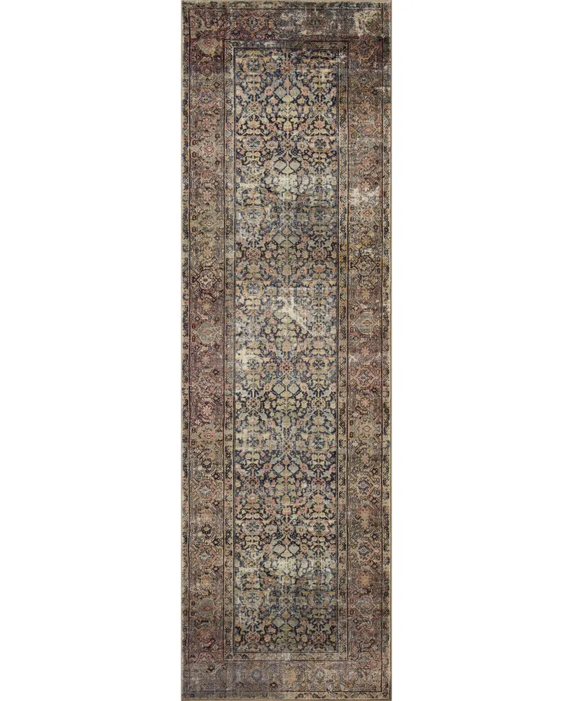 Amber Lewis x Loloi Morgan Mog- 2'3" x 11'6" Runner Area Rug