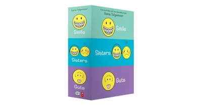 Smile, Sisters, and Guts: The Box Set by Raina Telgemeier