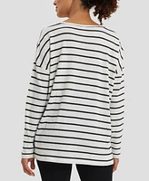 Nom Maternity Women's Cannes Striped Sweater