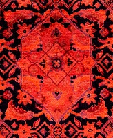 Adorn Hand Woven Rugs Fine Vibrance M1258 6'8" x 6'8" Round Area Rug