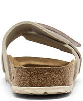 Birkenstock Women's Oita Suede Leather Slide Sandals from Finish Line