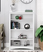 Prepac 31.5" 4-Shelf Composite Wood Home Office Standard Bookcase