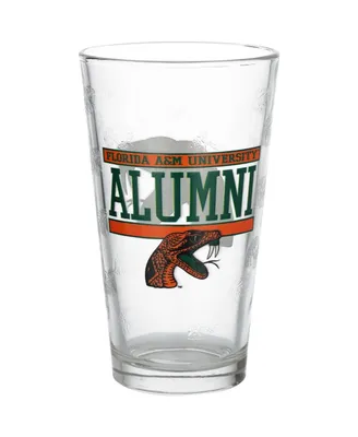 Florida A&M Rattlers 16 Oz Alumni Pint Glass