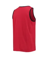 Men's '47 Brand Red Atlanta Falcons Edge Super Rival Tank Top