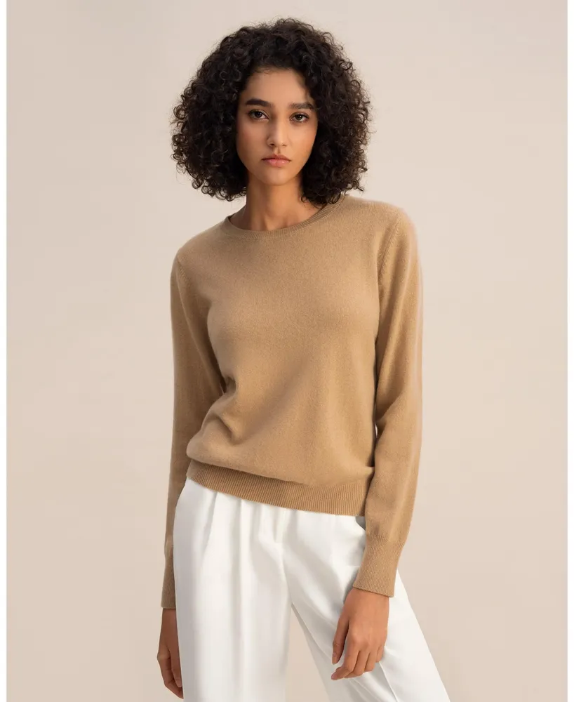 Lilysilk Women's Cashmere Super Soft Crewneck Sweater