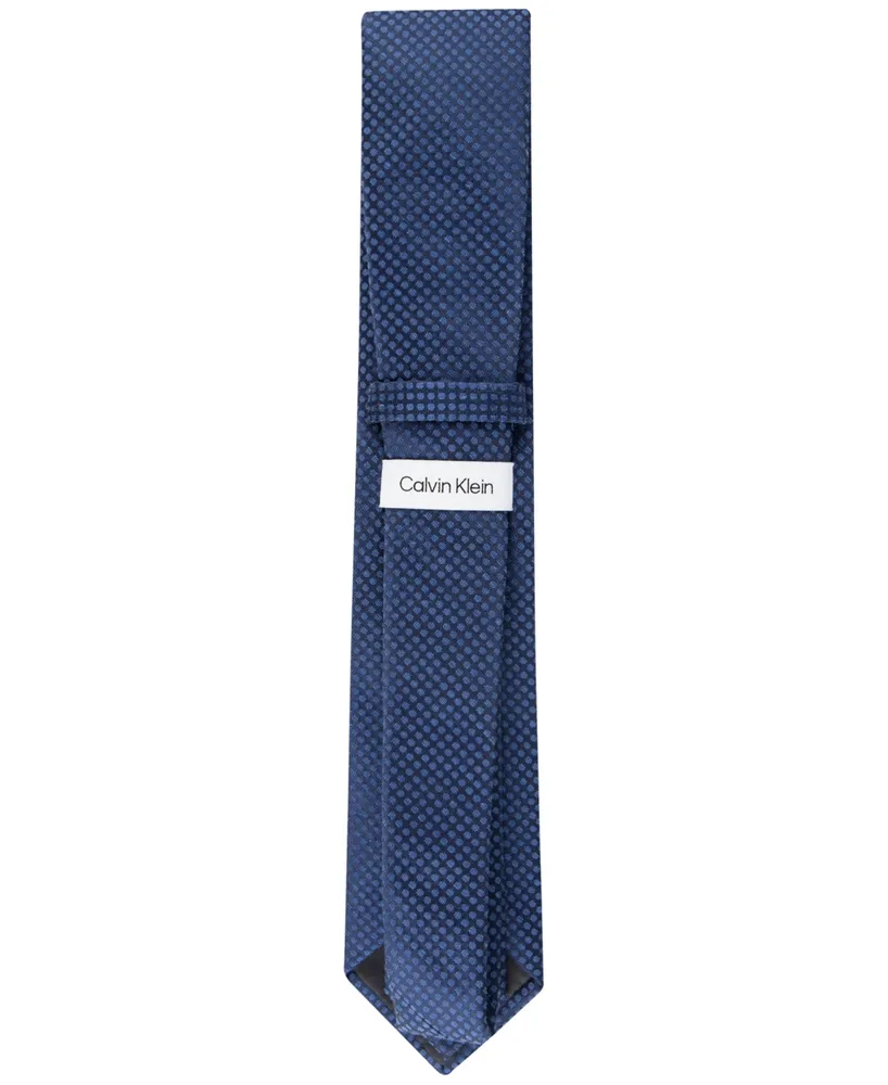 Calvin Klein Men's Tonal Dot Tie