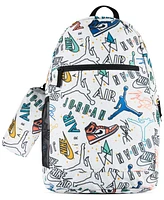 Jordan Kids Air School Backpack and Pencil Case, 2-Piece Set