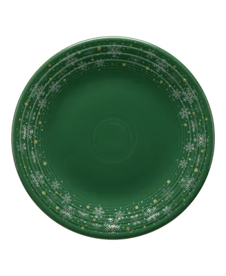 Fiesta Jade Snowflake Luncheon Plate