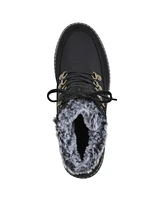 White Mountain Women's Tamasha Lace Up Cozy Booties