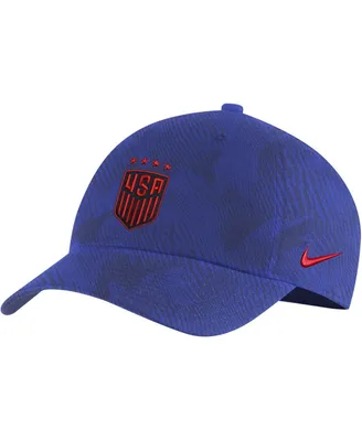 Men's Nike Royal Uswnt Campus Performance Adjustable Hat