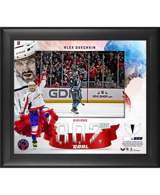 Alexander Ovechkin Washington Capitals Framed 15'' x 17'' x 1'' GR8 Chase Collage with a Piece of Game-Used Puck - Limited Edition of 888